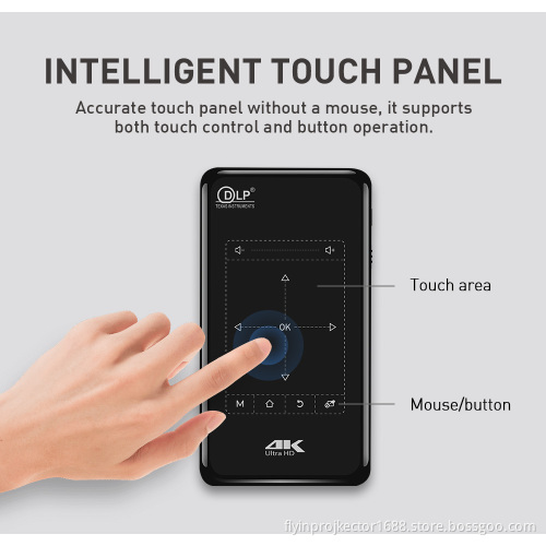 DLP Mini LED Multimedia Android Projector